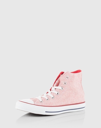 CONVERSE Chuck Taylor All Star Hi Sneaker Damen rot