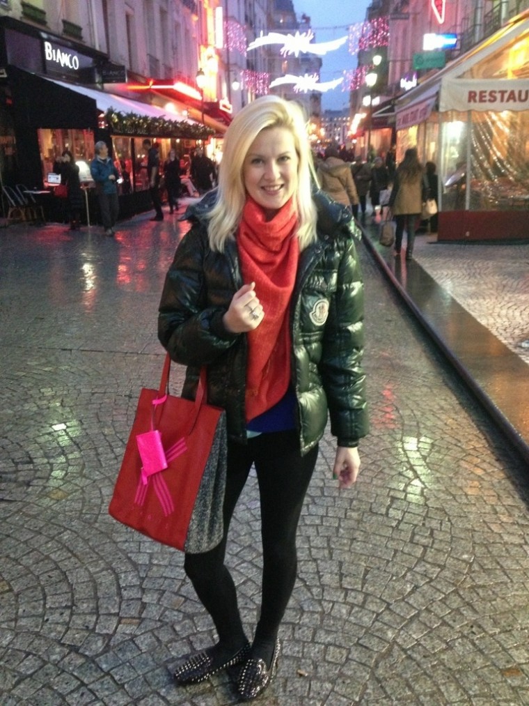 On my way to my television team