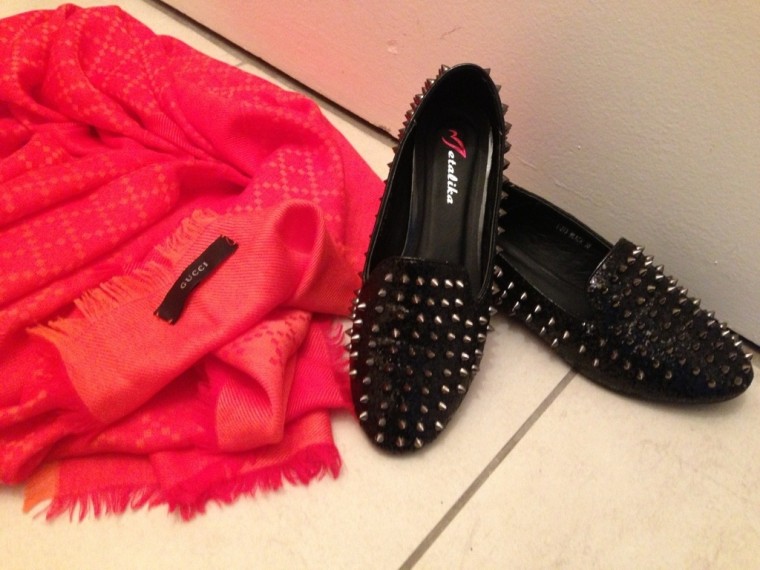 On my way to my television team