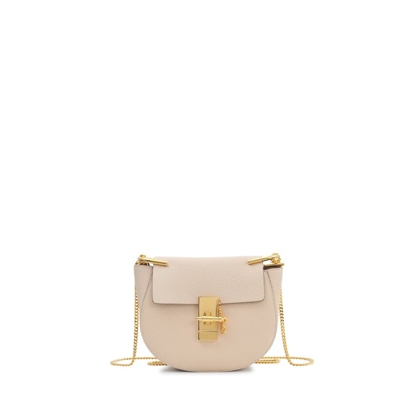 Chloé Tasche Drew Chain Mini beige