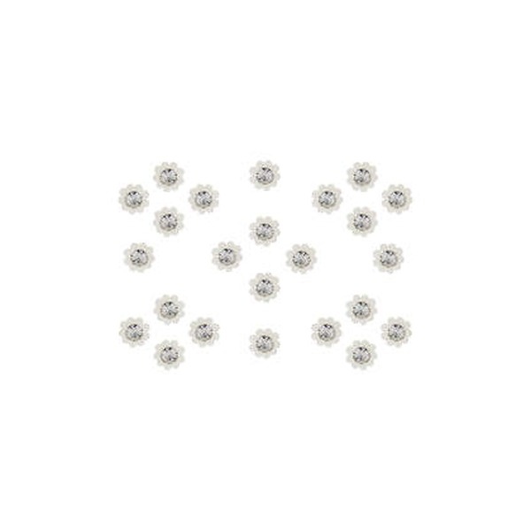 Topshop Bindi-Set mit Blumen Transparent