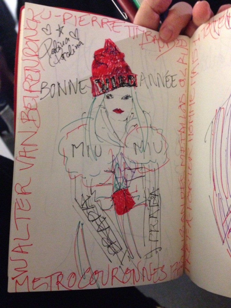 Paris fashion week Day I Sketch Look I
