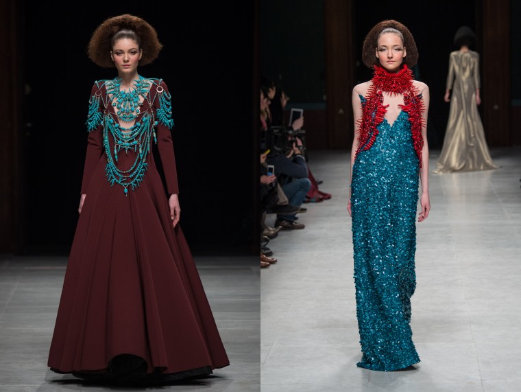 JULIEN FOURNIE paris haute couture spring ss 2015 fashion week