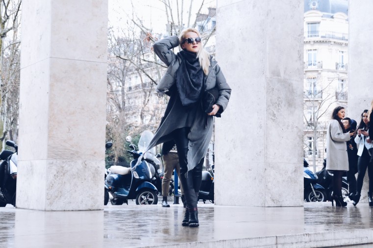 most successful german fashion blog mode blog köln paris streetstyle outfit look asos balenciaga blogwalk palina pralina grau grey style 2015