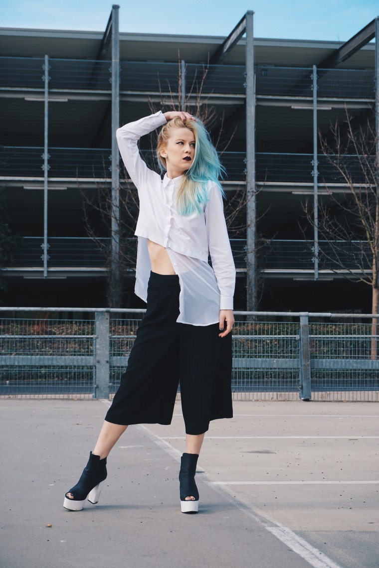 blogwalk palina pralina blue blaue haare dip dye direction tönung palina pralina fashion blogger punk sunday thoughts