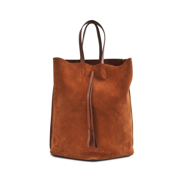 Maison Margiela Tasche Shopper Bucket Leder Veloursleder