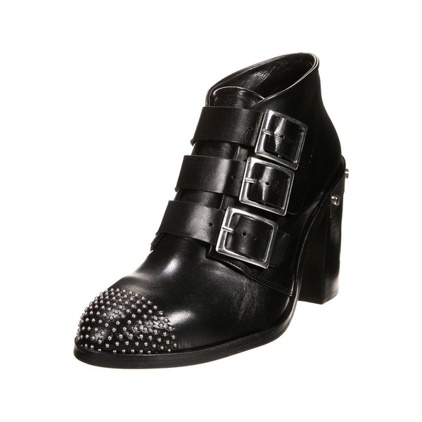 Topshop PAPER Ankle Boot black