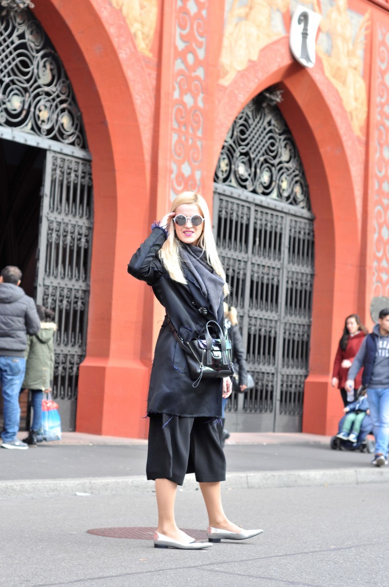 culotte schwarz ByWP WOLFGANG PROKSCH brille sun glasses lanvin h&m Mantel blau clarks silber silver metallic ballerinas fashion blogger basel palina pralina blogwalk phillip lim tasche mini pashli