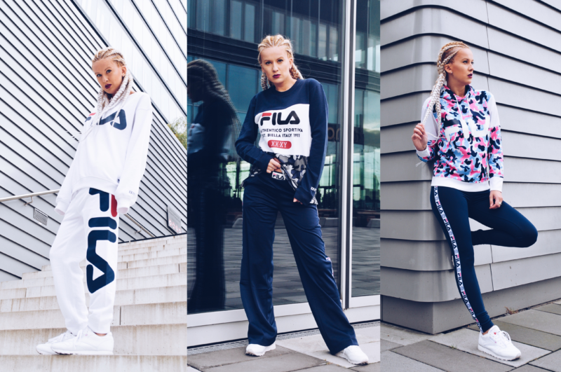 Fila, revival, retro, 90s style, 2016 collection, sportswear, outfits