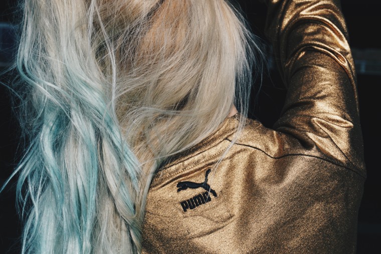 Puma Vashtie palina pralina blogwalk fashion blogger köln deutschland mode dip dye haare blaue haare