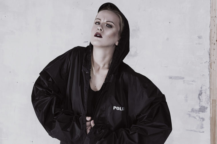 polizei vetements rain coat